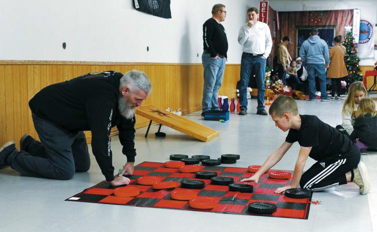 Views from the Borderland - Santa visits Langdon