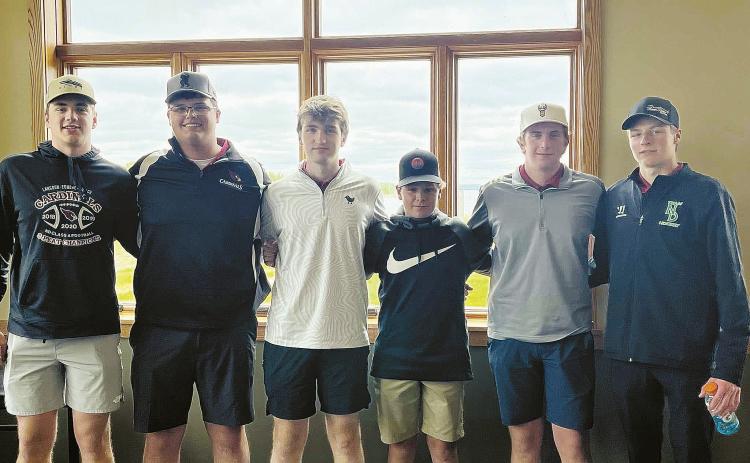 Langdon-Edmore-Munich team (L-R): Rayce Worley, Parker Rime, Keaton Ullyott, Ryder Moser, Reese Hoffarth, and Rudy Moser.