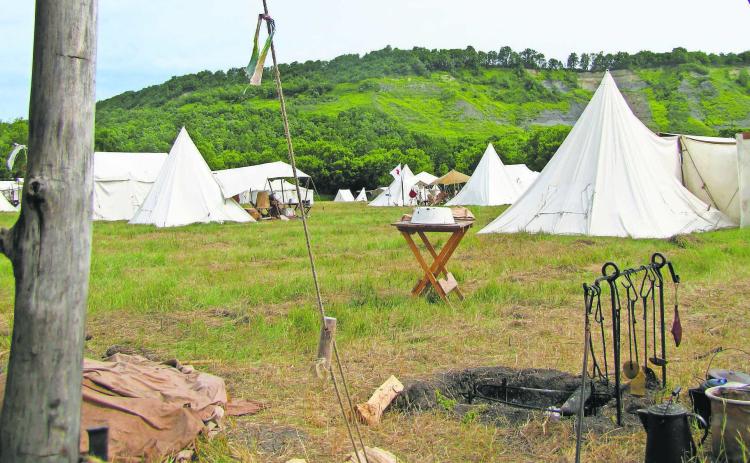 The High Plains Regional Rendezvous (HPRR) is a living history event, in which all aspects of life, including living arrangements, clothing, and trades swap modern day life for how it was in the late 1700s and early 1800s. PHOTO BY TONY ROTH.