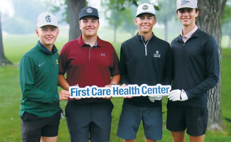 First place team – Park River Dental (L-R): Connor Bernhoft, Jameson Erovick, Toren Beneda, and Noah Troftgruben.