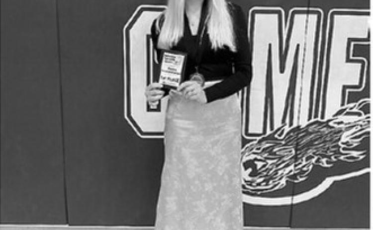 Feb 21.- Jaymee Reidhammer was awarded first in Poetry and qualified for state. The state speech meet will be held on April 25 in Mandan. Submitted photo