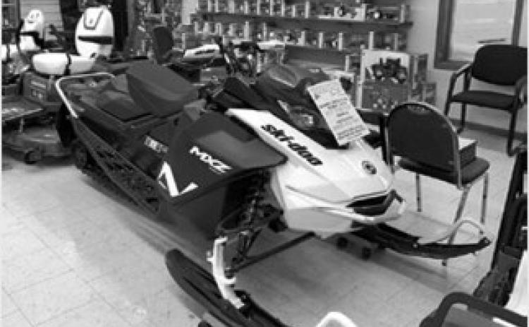 This 2025 Skidoo MXZ NEO+ will go home to the first place raffle winner. Stop by Langdon Implement to take a look at it in person. There are more raffle prizes, including $500 for second place, $500 for third place, and $200 for fourth place. For those wanting to purchase raffle tickets, they are available from any Moonlighter Snowmobile Club member.