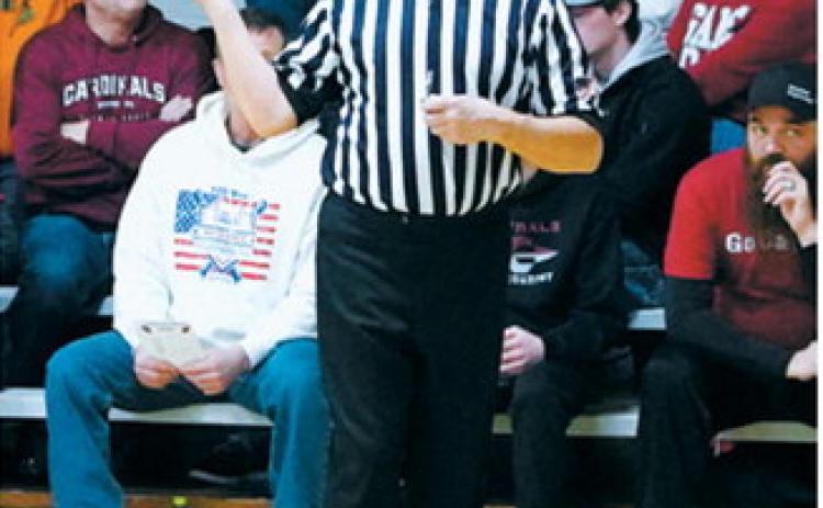 The man, the myth, the legend: Kevin Dawley is in his 52nd year officiating high school sports. Photo by Larry Stokke