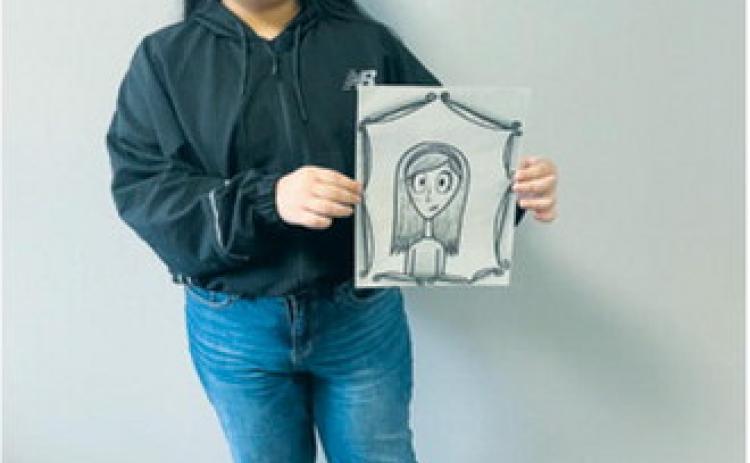 Kathia Morales-Perez, sixth-grader at LAES, daughter of Edwin &amp; Norma Morales-Perez