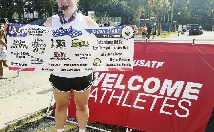Dagan Slade earns All-American honors at national track and field championships