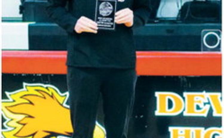 Eastyn Schaefer made the All-Region 2B team. Photo by Larry Stokke