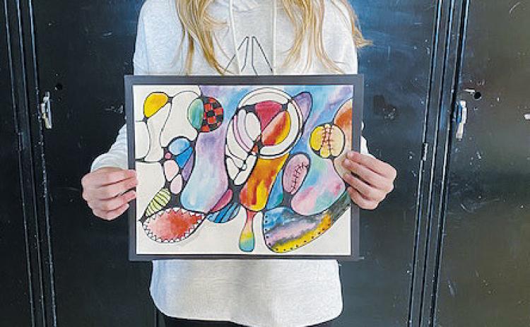 Northern Lights Arts Council Art Student of the Month