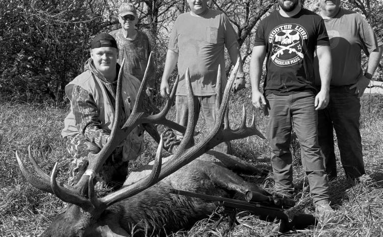 Monster elk taken in the Pembina Gorge