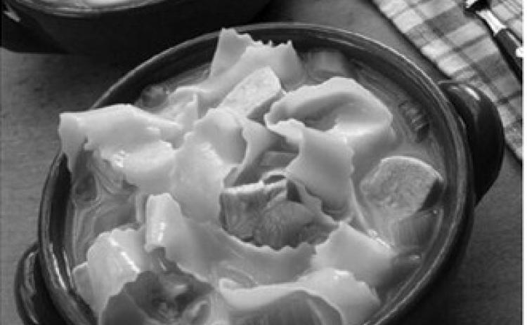 Homemade chicken soup is ideal for cold and flu season