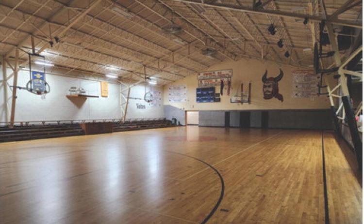 The gym in Edmore, once filled with classes of students, games, and matches, is getting new life in the Edmore School Community Center. It is available for members and non-members to rent. Submitted photo.