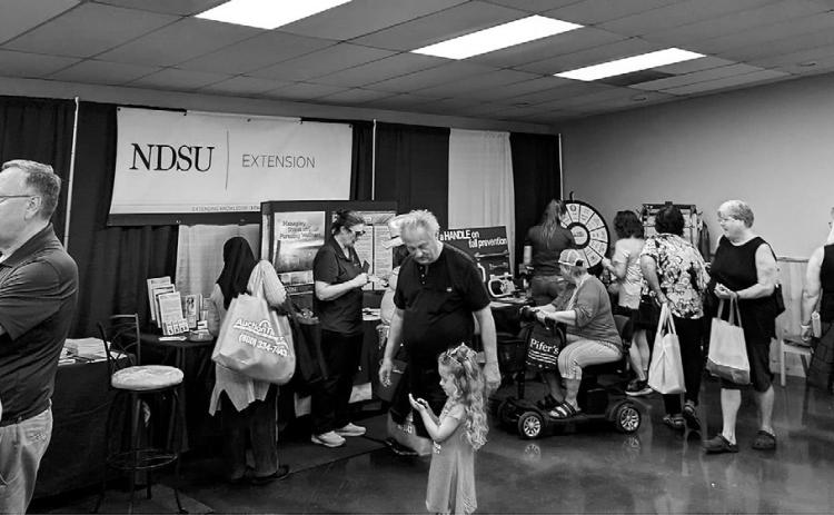NDSU Extension personnel will be available to answer questions about important rural topics such as farm safety. NDSU photo
