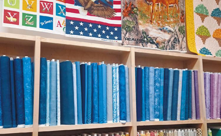 Bonnie McCartney of rural St. Thomas started her business, 3 Red Hens, approximately 15 years ago, which is a country store that offers yarn, quilt fabric, and custom drapery and bedding from their drapery workroom. Contributed photo.