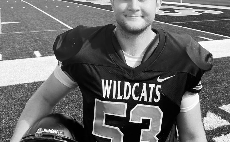 Pictured is Reed Scheer, Langdon 2024 graduate and former All-Conference player on the Langdon-Munich football team. Reed is now playing college football with the North Dakota School of Science at Wahpeton. Scheer is currently the backup right guard on the unbeaten Wildcats. Reed is the son of Rob and Brenda Scherr of Langdon. Congrats Reed, and best of luck!
