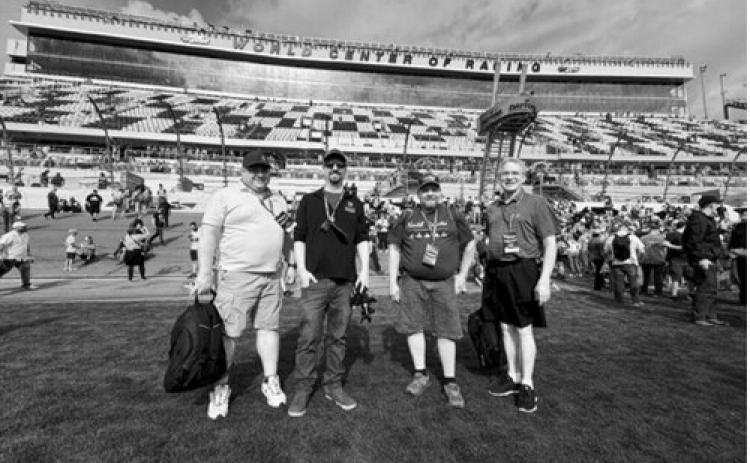 The Langdon Implement - Roy Implement parts team was awarded parts growth champions of 2025. They earned a trip to the Daytona 500. Submitted photo