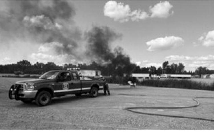 Photo courtesy of Cavalier County Emergency Management