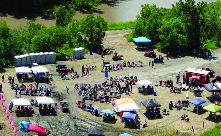 Brickmine Hillclimb hosted in Pembina Gorge