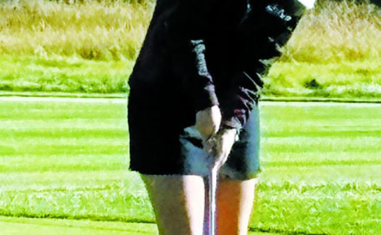 L-M's Lewis competes at State B Golf Tournament for third straight year