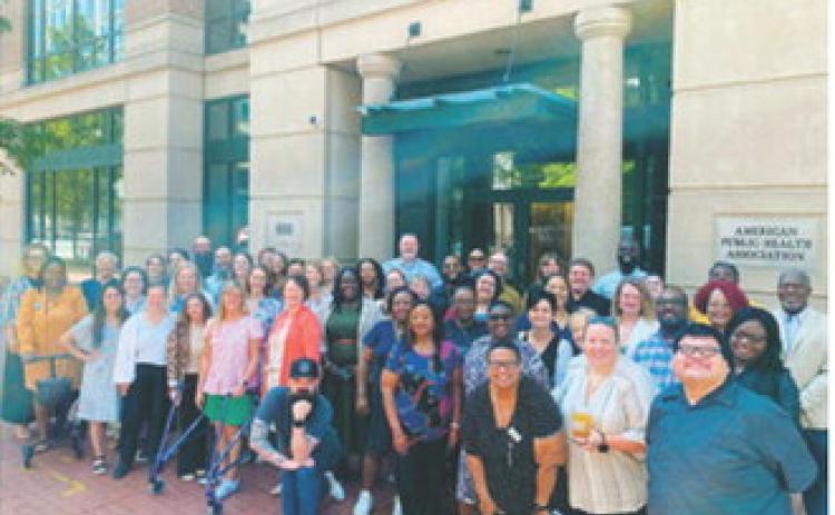 Stephanie Welsh joins public health leaders from across the country during the American Public Health Association’s President-Elect Boot Camp. Photo submitted