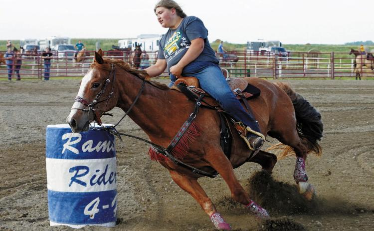 Barrel race held in Devils Lake Aug. 6