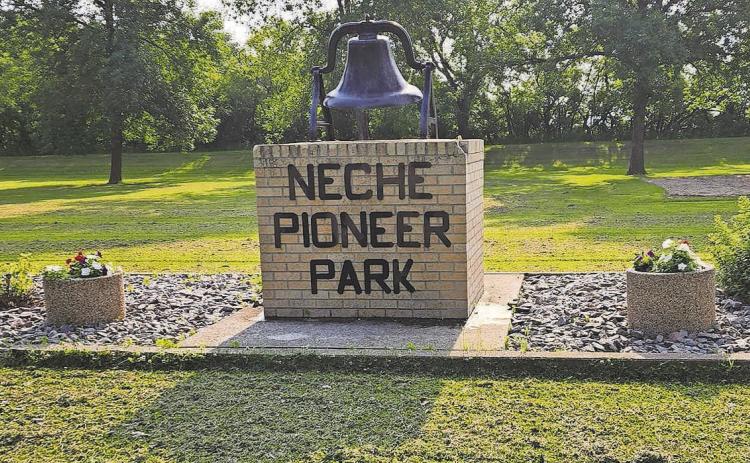 Neche is working hard to revitalize their park. Photo courtesy of Neche Park Board.