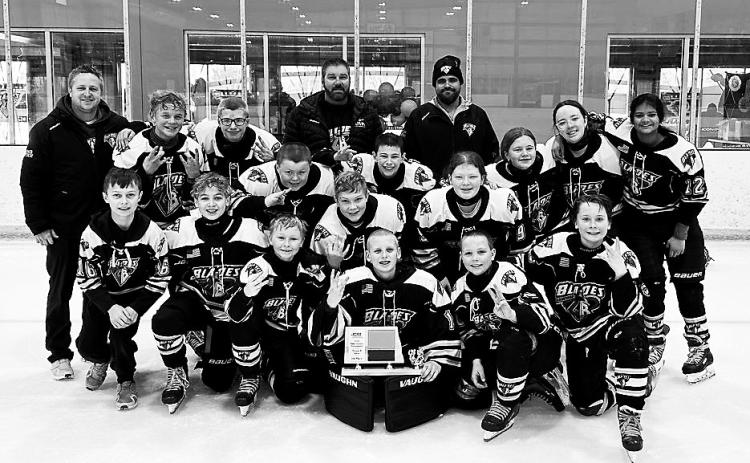 Langdon PeeWees placed third in their State Tournament in Grand Forks. Photo by Jen Busse.