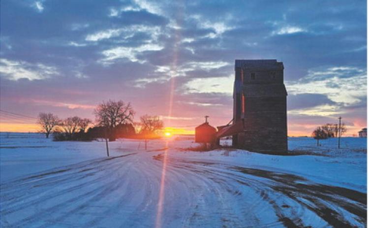 Jay Dubois captured the beauty of a North Dakota sun rise on Wednesday, Jan. 14. The temperature was about 10 degrees at the time of sunrise, around 8:20 a.m.