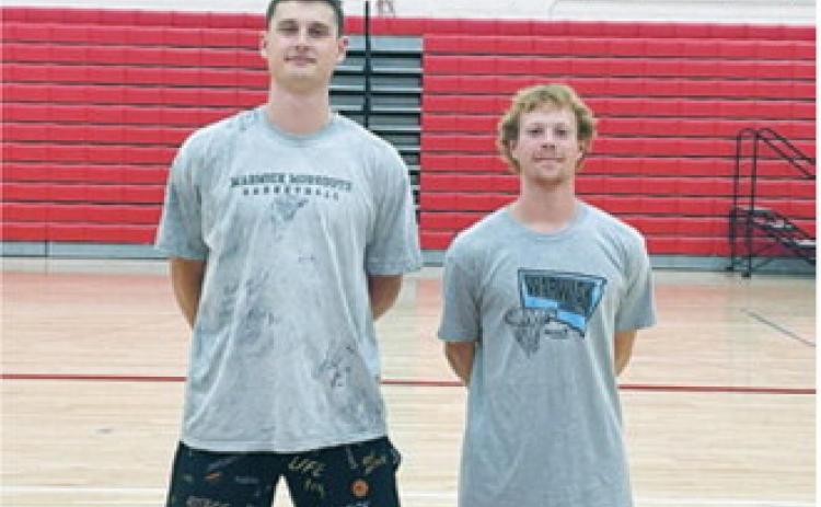 Warwick Workout Coaches Conner and Logan. Submitted photo