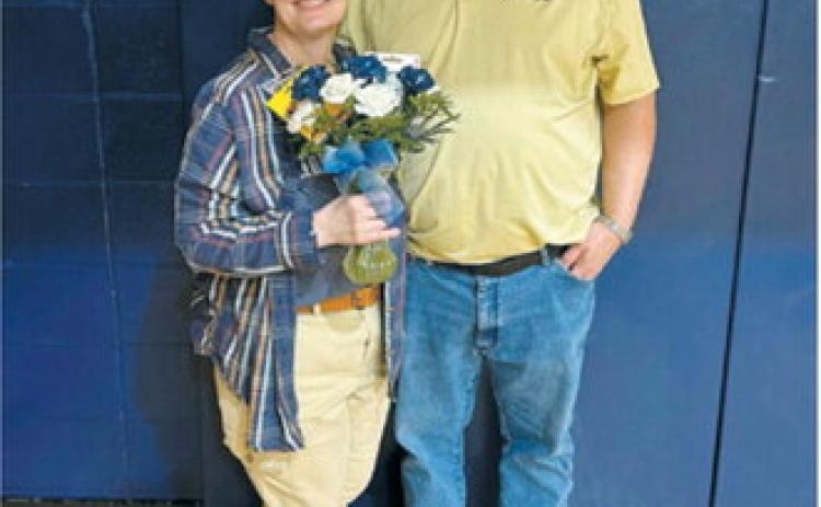 “North Border-Amb”: The North Border school community recognized Mr. and Mrs. Amb for their eight years of service and dedication to students, staff and families. Submitted photo