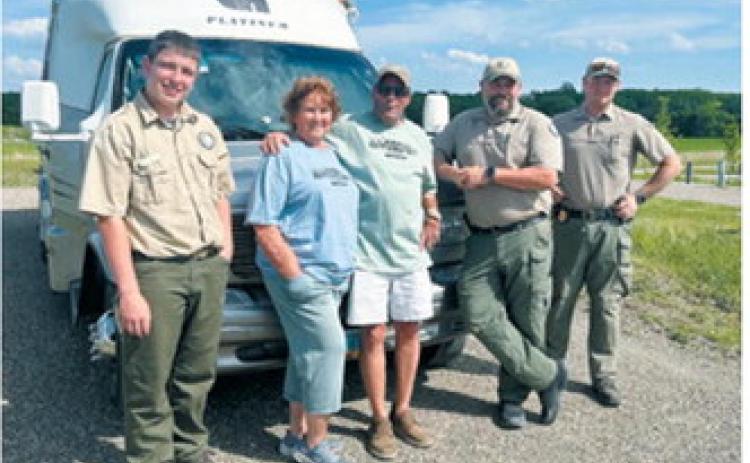 Photo courtesy of Pembina Gorge State Recreation Area and North Dakota Parks and Recreation Department.